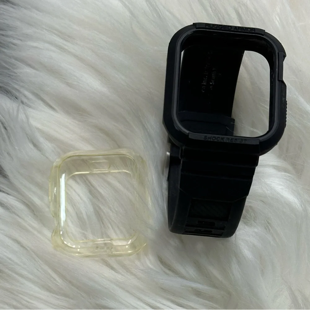 Spigen Apple Watch Case Rugged Armor Pro 44mm Black